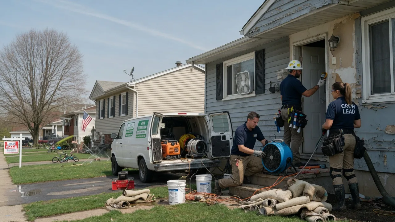 Flood Cleanup in Fairview, MI near me