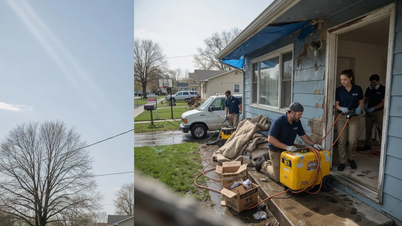 Basement Flood Cleanup in Fairview, MI near me